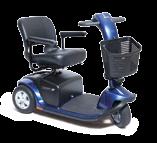 3 & 4-WHEEL SCOOTER Victory 10 3-wheel shown in Blue 400 lbs.