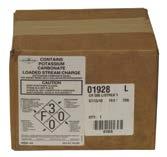 CHARGES WATER & FOAM CHARGES Charge 502, 22 oz. bottle ATC Foam Model 250 & 254 Charge 506, 10 lb. carton Loaded Stream/Anti-Freeze Model 240 Charge 506, 55 gal.