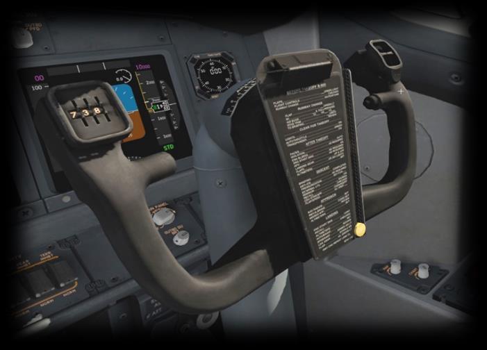 The Rudder Pedals are operated by assigning a peripheral device to the yaw axis in X-Plane.