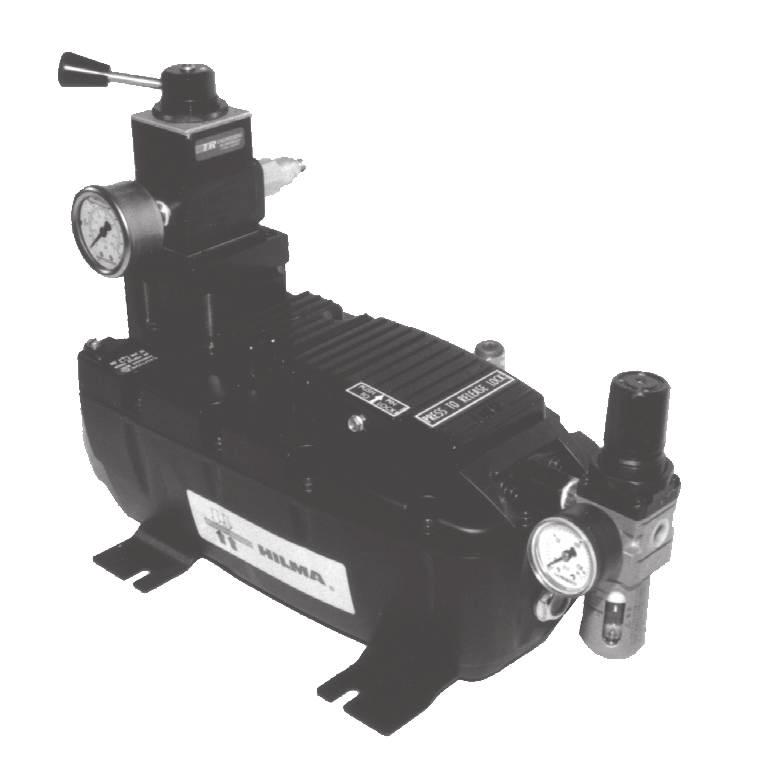 ir/oil power unit for use with rollblocks max. operating pressure 5,800 psi pplication: his pump series is for use with high pressure die lifters (page 8.1834).