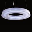 CIRCLE Design: Studio Grignani Sospensione a luce diffusa. Corpo e diffusore in policarbonato. Hanging lamp with diffused light. Polycarbonate housing and diffuser.
