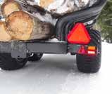 TIMBER TRAILERS ACCESSORIES AND OPTIONAL EQUIP Efficient transport with accessories HEAD RACK SUPPORT Head rack support ties the front beams and