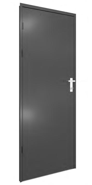 Internal (B-15) G007 Hinged door 27 G007 is a flexible and light interior door that gives good fire protection.