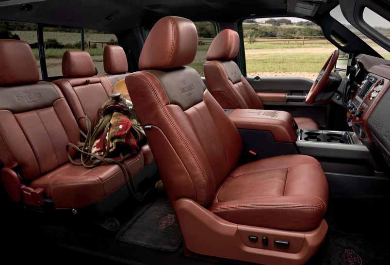 Super Duty KING RANCH conveys unparalleled luxury.
