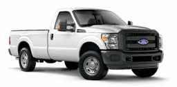 SUPER DUTY Standard Features Mechanical 97,500-mile tune-up interval (gas engines) Battery saver Conventional spare tire/wheel/jack with underframe carrier (crank-down type) Engine-only traction