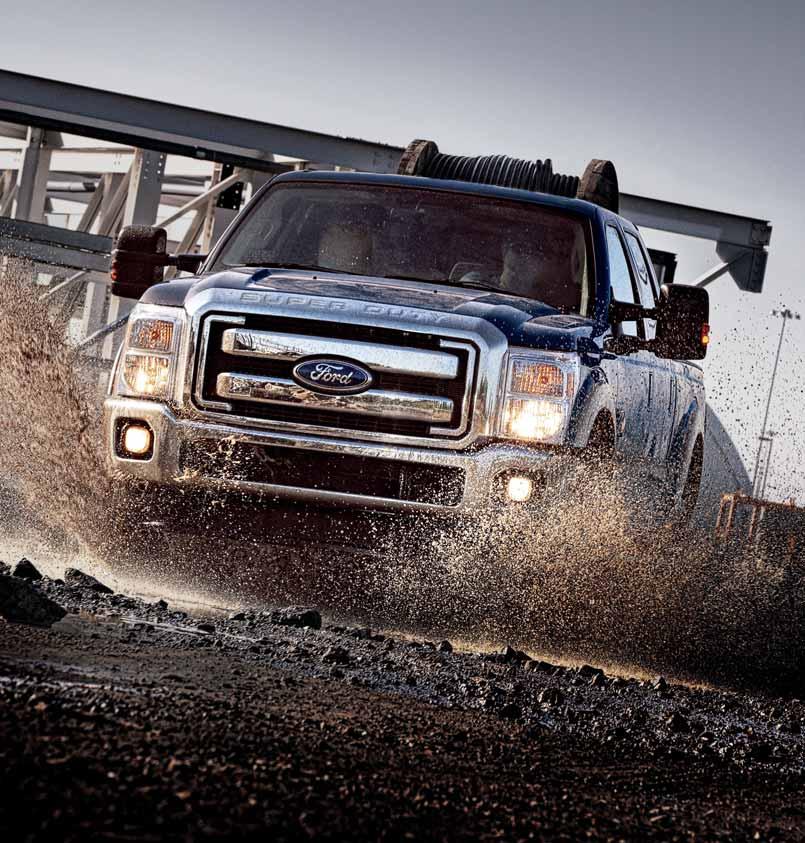 Tested-tough powertrains designed, engineered and built by Ford