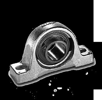 SKF has therefore developed temperature-tolerant products: Fig. 1 Y-bearings ( fig. 1) Y-bearing plummer (pillow) block units ( fig.