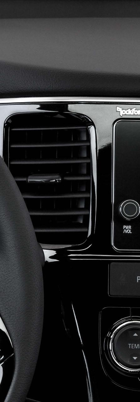 ECO DRIVE SUPPORT SYSTEM When its ECO mode is engaged, the Outlander helps you drive in a more environmentally-friendly fashion by slightly reducing engine power on initial acceleration and the