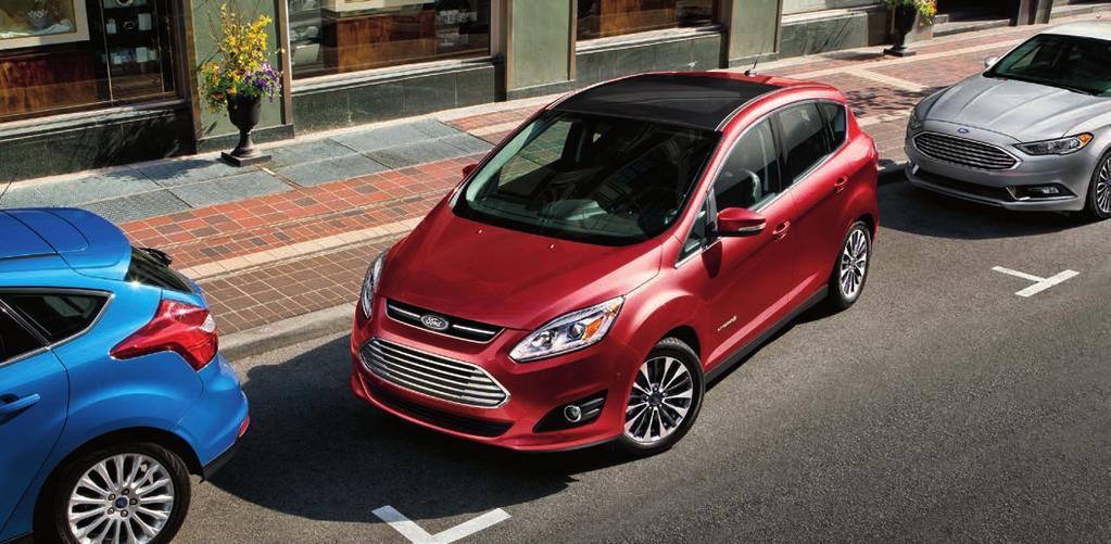 READY WITH ASSISTANCE. Using ultrasonic sensors and sophisticated radar, C-MAX Hybrid driver-assist technologies 1,2 can help you park, avoid collisions and more.
