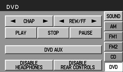 Your Lincoln Navigation System (LNS) will interact with your DVD player, providing you access and messages to the status of the system. Press AUDIO.