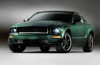 or Black exterior colors only) BULLITT TM Package Includes Ford Racing Power Upgrade Package with cold-air induction system, strut tower brace with BULLITT serialization label, high-performance
