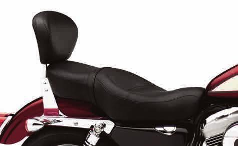 52000034 Fits 07-later XL models with 4.5 gallon fuel tank. Seat width 15.0". 52000062 Fits 07-later XL models with 2.2 or 3.3 gallon fuel tank. Seat width 15.0". B.