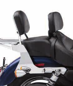 SUNDOWNER PASSENGER PILLION Bring someone along for the ride without giving up your solo status.