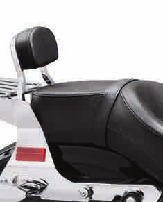 Fits 16-later XL883L models with Original Equipment solo seat. Models not equipped with passenger pegs require separate purchase of Passenger Footpeg Kit P/N 50500270. Seat width 9.