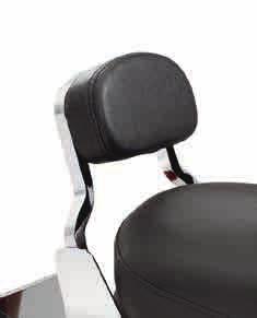 Fits One-Piece H-D Detachables Sissy Bar Upright P/N 52729-08, 51853-07, 51849-07, 51146-10, 51161-10, 52300040A, 52300042A, 52300044A or 52300046. 52300366 16 XL883N Style. 52300364 16 XL1200X Style.
