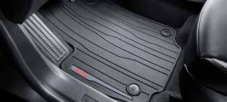 FRONT AND REAR PREMIUM ALL-WEATHER FLOOR MATS Protect the interior of your Terrain with the precision-designed Premium All-Weather Floor Mats.