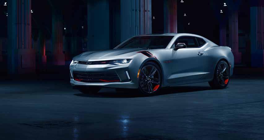 ALL-NEW CAMARO REDLINE EDITION (WBL) The performance-inspired Red Line