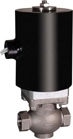 EH70 Series 1/2 to 2 Pipe Size 16 Features: The powerful, full port EH70 is great for a wide range of fl ow rates, temperatures, and a wide range of fl uids and gases.