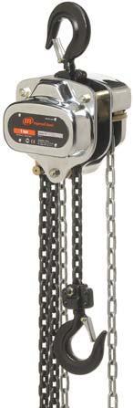 SM-010 SL Hand hain Hoist - High performance and durable Stamped steel construction for decreased weight and better impact resistance. Nickel/chrome plated for improved corrosion resistance.