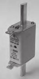 SM000 SM1 SM3 Notes: DIN000 Fuses are suitable for mounting in DIN00 holders SM00 SM SMA Utilisation category