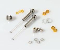 90 Sapphire Plunger (CTS-10476) 2 Seal Wash Plunger Seal Kit, 2/pk (CTS-10560) 1 Head Plunger Seal Kit, 2/pk (CTS-10566) 1 Wash Tube Seal Kit, 4/pk (CTS-10597) 1 2µm Precolumn Filter Insert