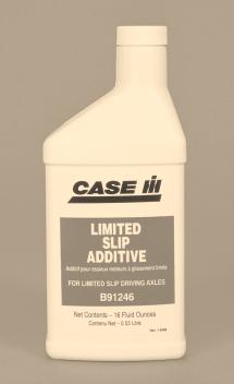 General 1 CASE IH LIMITED SLIP ADDITIVE CASE BRAKE REBUILD ADDITIVE LIMITED SLIP ADDITIVE A specially compounded formula which, when used in driving axles equipped with any type of limited slip or