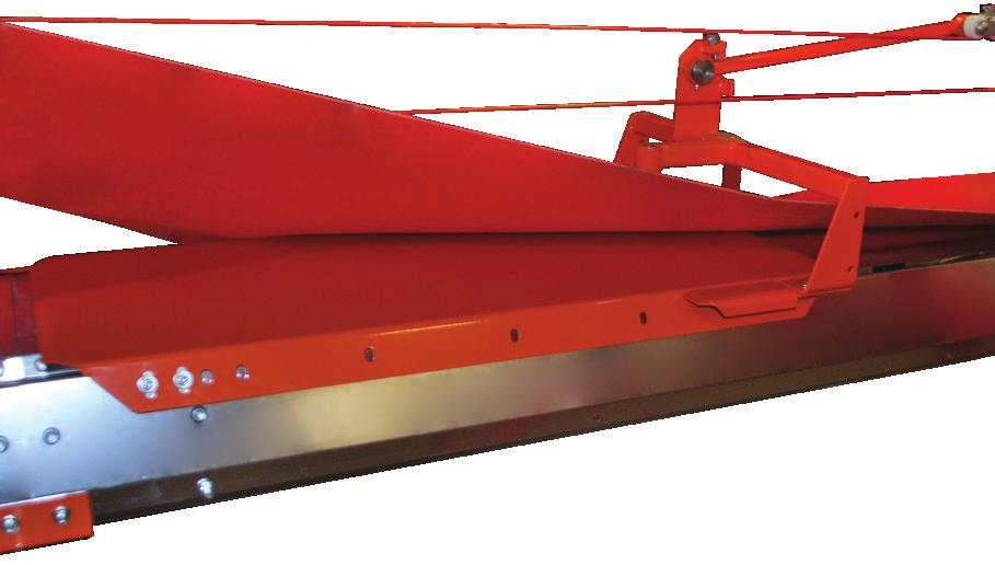 The plow reverses at each end of the feeder automatically and smoothly with the reliable continuous loop cable drive.