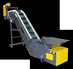 15, 30, 45 60 & 75 MODEL 460 BULK HNDLING CONVEYOR Specifically designed to handle large volumes of heavy, abrasive and granular products at a very reasonable cost Rugged construction and certified