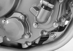 COOLANT REPLACEMENT REPLACEMENT/AIR BLEEDING When filling the system or reserve tank with a coolant (checking coolant level), support the motorcycle on a level surface.