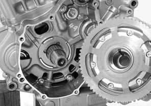 ALTERNATOR/STARTER CLUTCH INSPECTION Inspect the following parts for scratch, damage, abnormal wear and deformation. Replace if necessary.