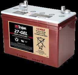 Trojan s deep-cycle AGM batteries are lowtemperature tolerant, shock and vibration resistant and have a low internal resistance for higher discharge current and higher charging