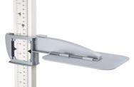slide does not bend upwards. Slide resistance can be adjusted variably thus preventing the measuring slide from slipping.