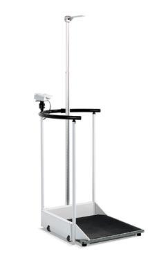 Multifunction and wheelchair scales seca 644 multifunctional handrail scale seca 634 platform and bariatric scale Equipped with extremely flat, easy to access platform, a stable handrail and high