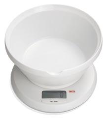 seca 852 digital diet and kitchen scale with universal bowl A perfect aid for a healthy diet: the seca 852 combines attractive design with high functionality and provides safe storage for itself.
