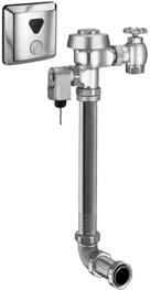 Maintenance Guide OPTIMA Sensor Activated Flushometers The Sloan OPTIMA automatic electronic Flushometer relies on an infrared sensor to detect a user and activate a flushing cycle.