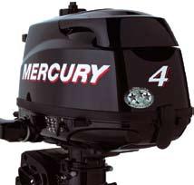 Every Mercury portable FourStroke is packed full of features, such as our exclusive through-prop exhaust that significantly quiets the outboard.