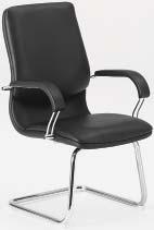 D28.5 H45-48 Swivel and five star base LOTUS MID BACK DESK CHAIR