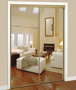 Colors: Bright White, Ivory Mirror Edging: Polished Chrome mylar mirror edging Handle: Polished Chrome handle Model