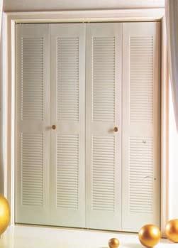 Lancaster Deeply embossed panels give this door a rich, sculptured look that complements any decor.
