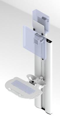 48 cm) LCD SSM arm provides tilt, articulation and swivel Includes 12"x12" (30.48 cm x 30.