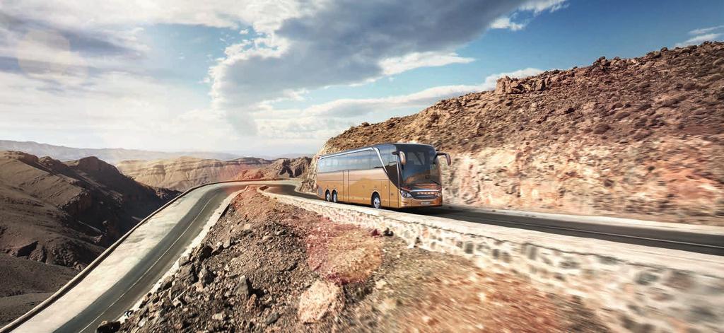 The right engine for your Setra. Every application and every topography places different demands on a coach s engine.