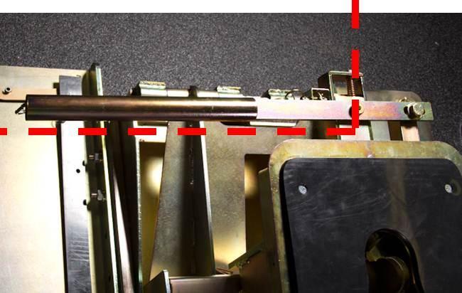 Operation Handle positions of hitch head: The hitch head (coupler) operating handle has 3 different positions.