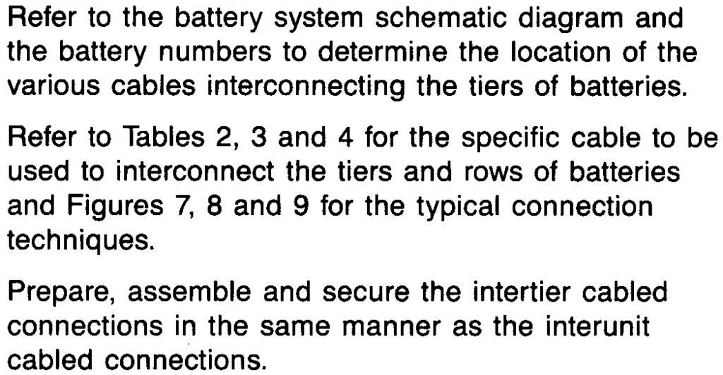 r--- tier/shelf the total open circuit voltage (OCV) of the batteries on the tier/shelf should be verified as: OCV per Tier = number of batteries per tier X voltage per battery If the measured
