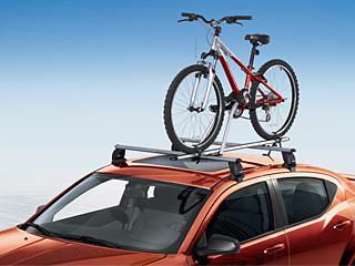 Aerodynamic design limits wind resistance and provides sleek styling, perfect for luggage and sports equipment. Carrier attaches to a majority of the production Roof Rack Cross Rails.