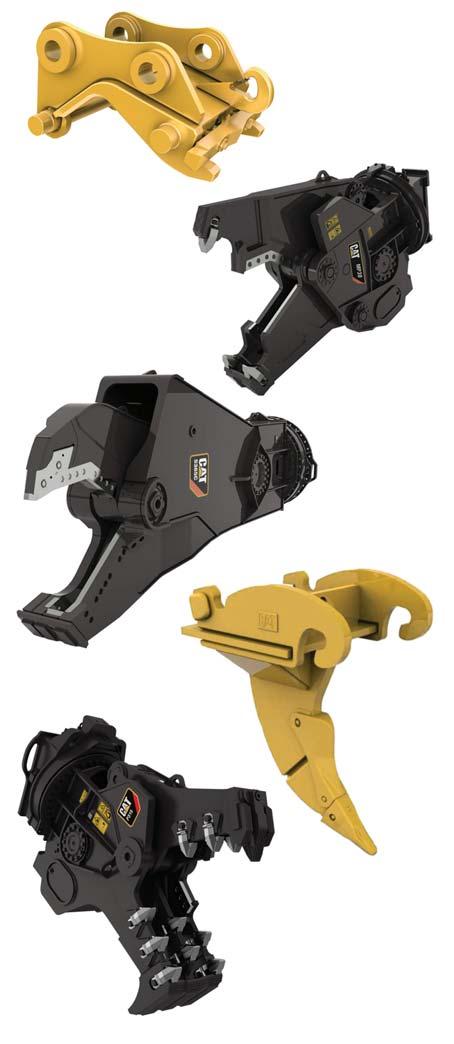 Change Jobs Quickly Cat quick coupler brings the ability to quickly change attachments and switch from job to job.