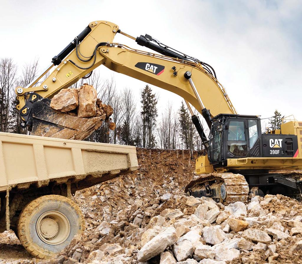 Reliable and Productive Power to move your material with speed and precision Hydraulic Horsepower, a Cat Advantage Hydraulic horsepower is the actual machine power available to do work through