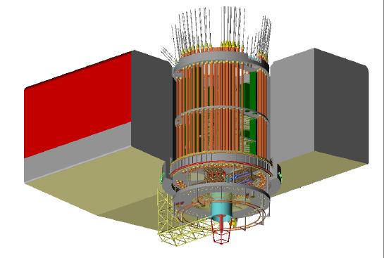 Figure 9: Illustration of a large capacity internal turret for offshore Brazil.