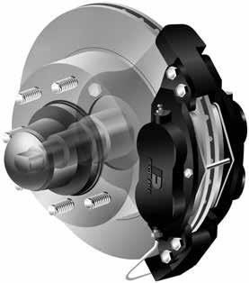 Hydraulic Disc Brakes Dexter Axle manufactures two types of disc brakes, the floating caliper and the fixed caliper brake.