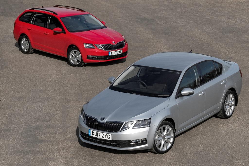 Skoda s roomy and frugal petrol-powered 1.0 turbo Octavia hatchback small engine with big appeal. Road-tested by David Miles (Miles Better News Agency).