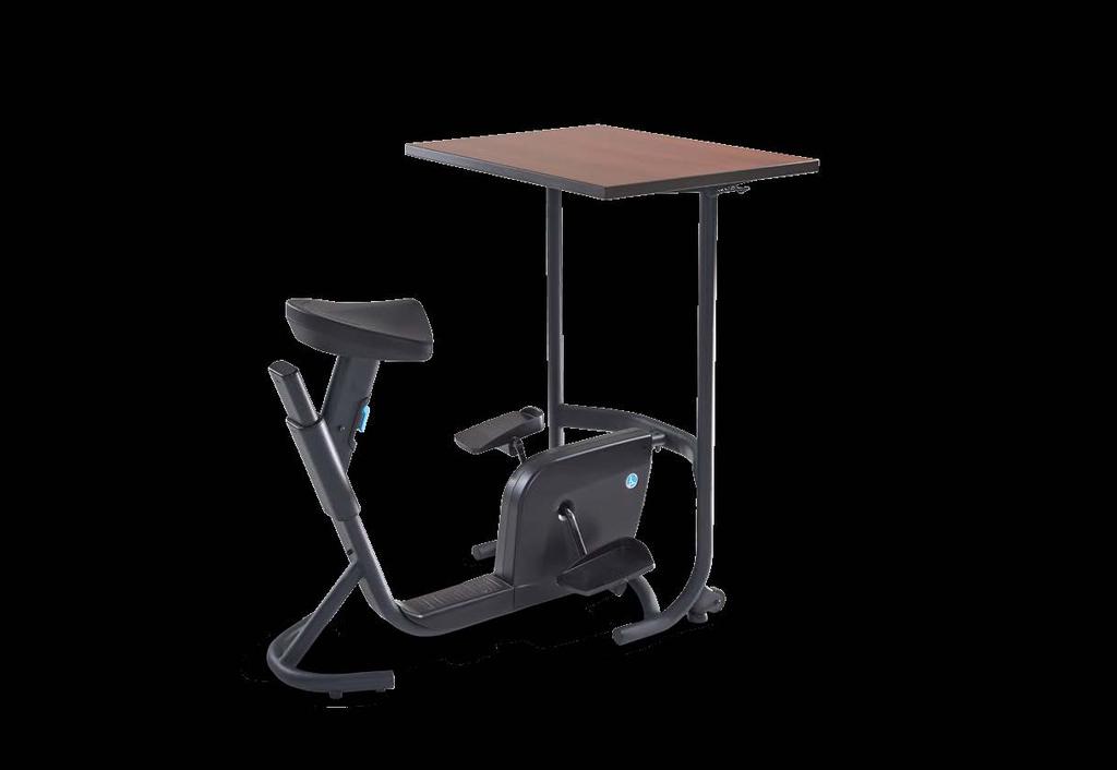 Unity Bike Desk Unity PERSONAL ENGAGEMENT The Unity combines the health benefits of cycling with the efficiency of a traditional desk, converting sedentary time into productive exercise.